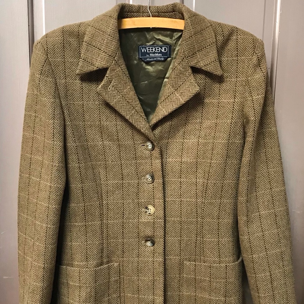 MaxMara The Weekend Women’s Tweed Jacket/Blazer